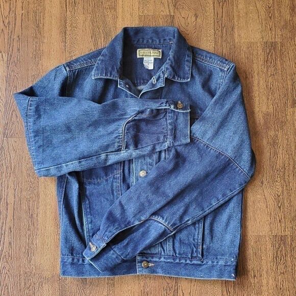 Greenbriar Mens Sz Small Denim Jean Jacket - Picture 4 of 8